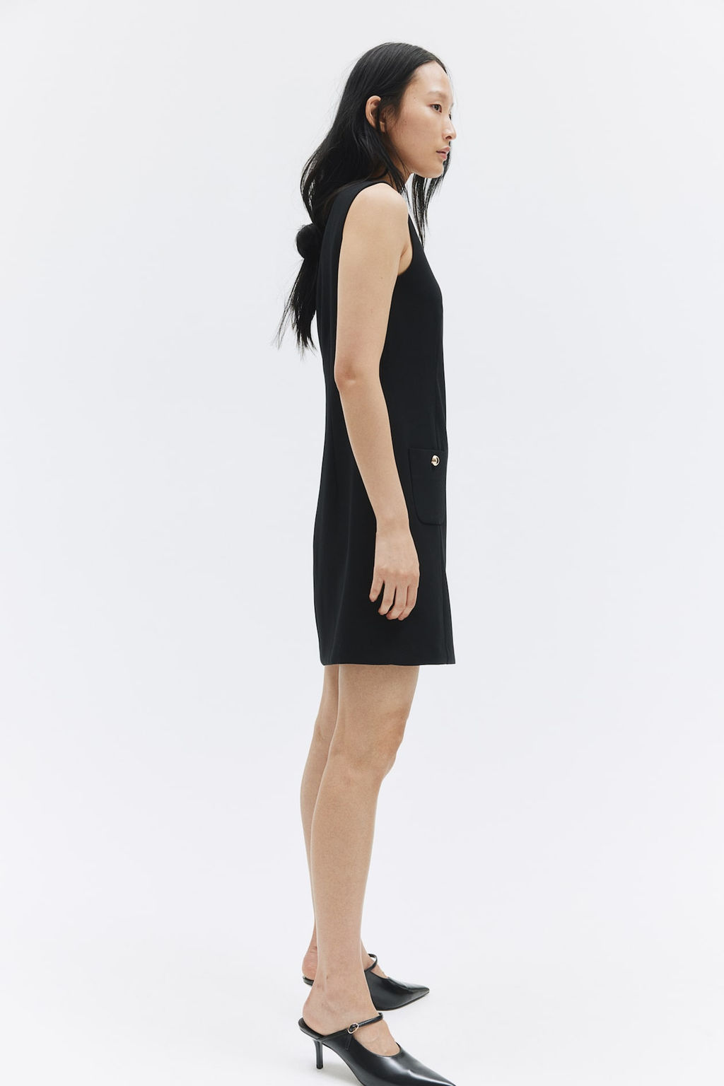 Vestido con bolsillos parche - H&m фото 4
