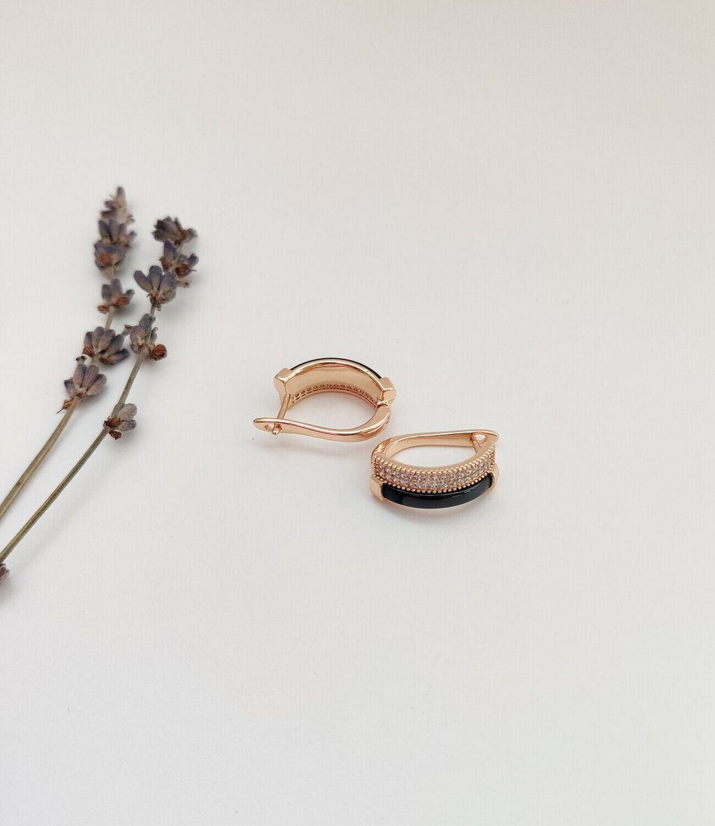 Серьги с керамикой