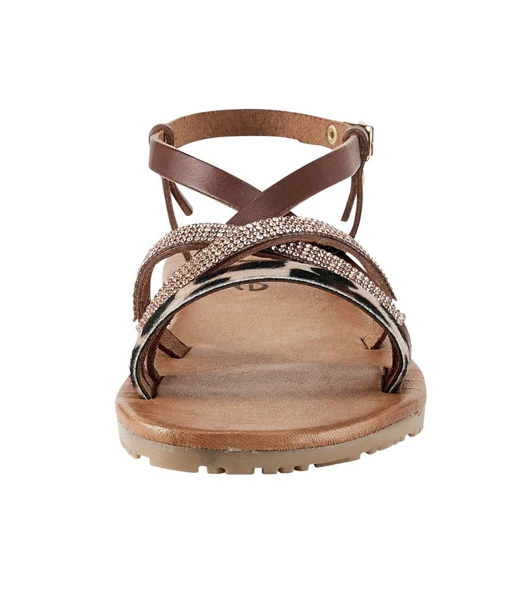 Босоножки, коньячные - Heine фото 5