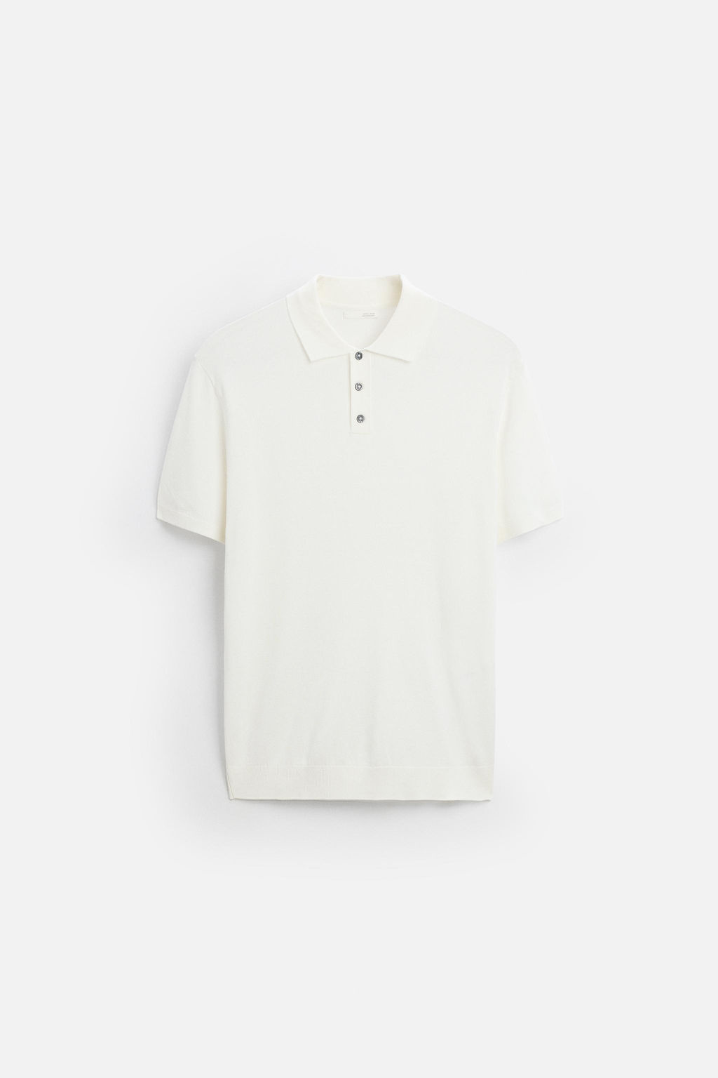 REGULAR FIT KNITTED POLO SHIRT - Zara фото 7