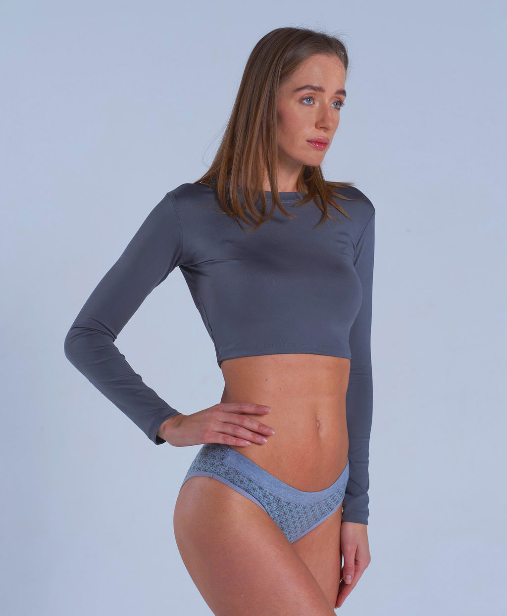Трусы женские Cherry Girl 61533 хлопок, эластан с узором размеры S, M, L, XL  фото 2