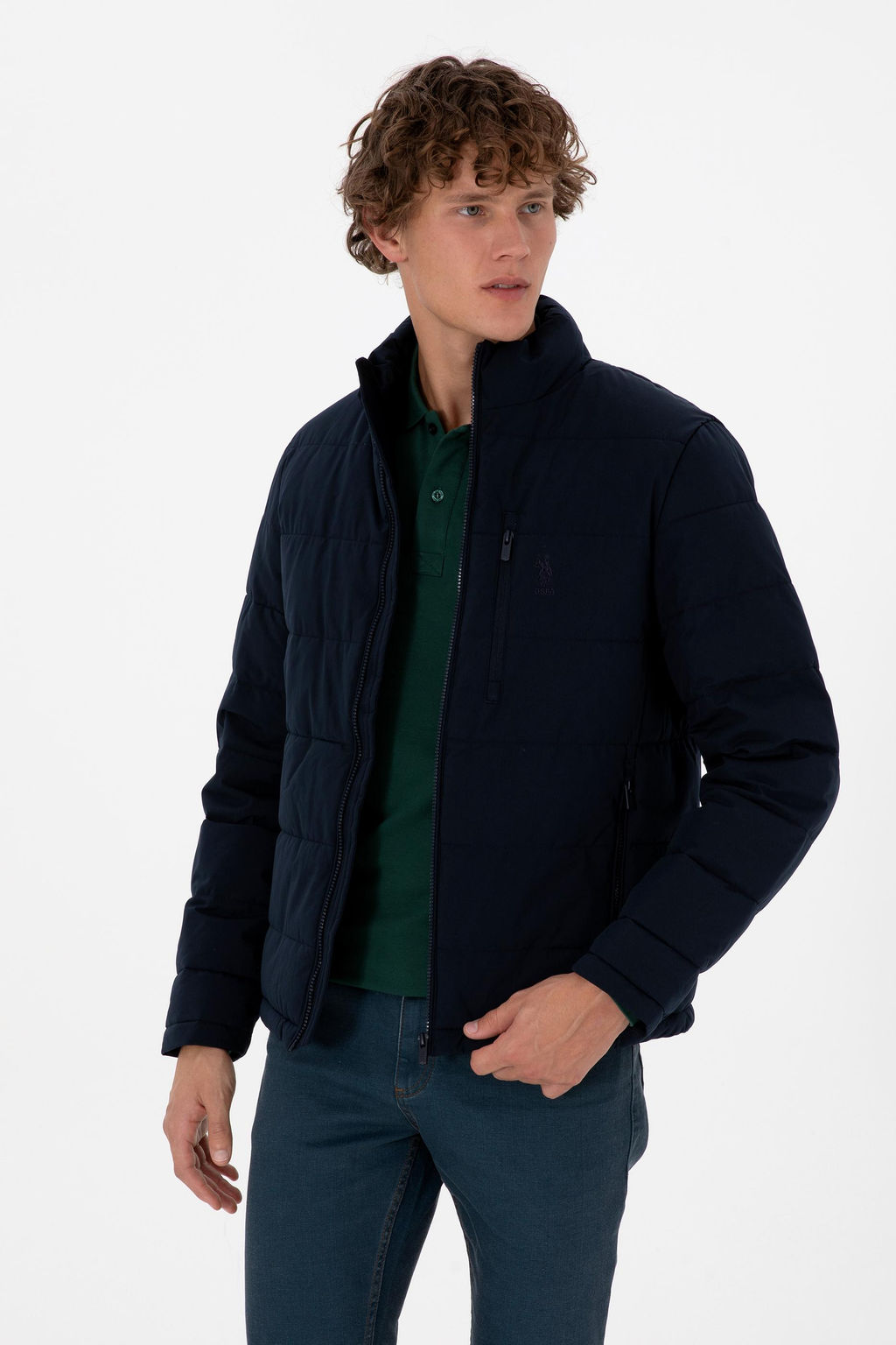 Erkek Lacivert Mont Sepette S_rpriz _ndirim - U.s. polo assn фото 3