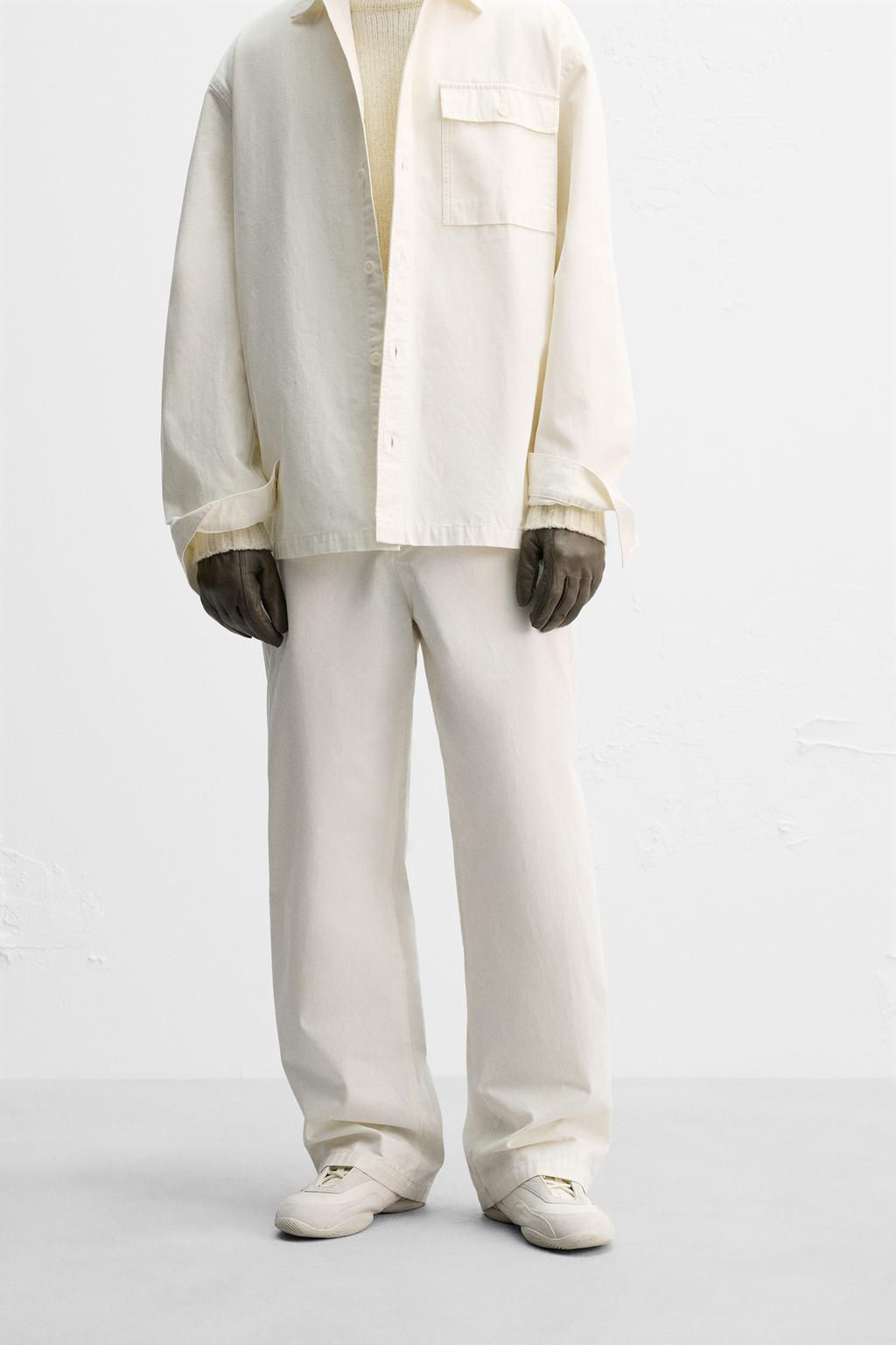 TEXTURED TROUSERS LIMITED EDITION - Zara фото 2