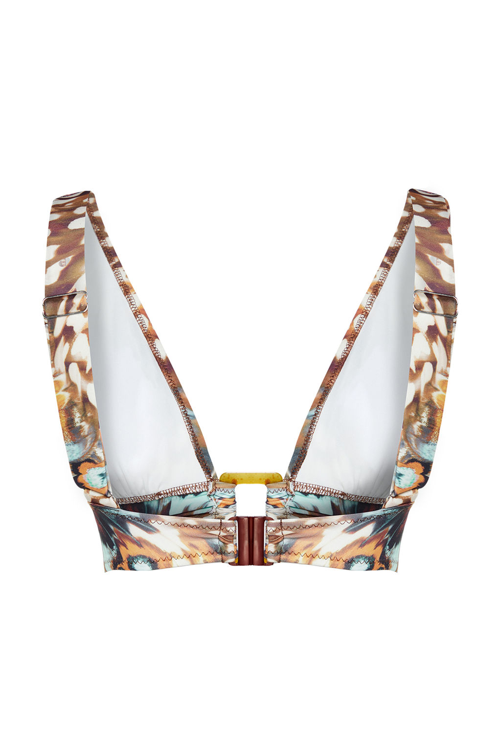 TRENDYOLMILLA Hayvan Desenli Ucgen Aksesuarl? Bikini Ustu TBESS24BU00002  фото 7