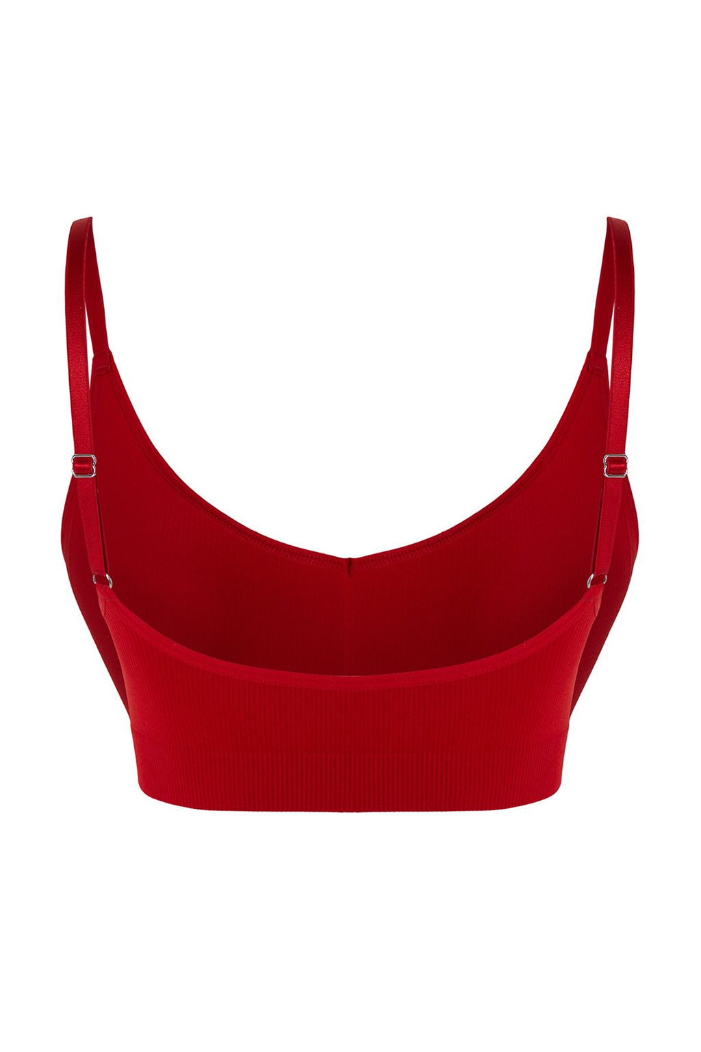 TRENDYOLMILLA Ekru Seamless/Dikissiz Ip Ask?l? Balensiz Kaps?z Bralette Orme Sutyen THMAW22SU0030 фото 6