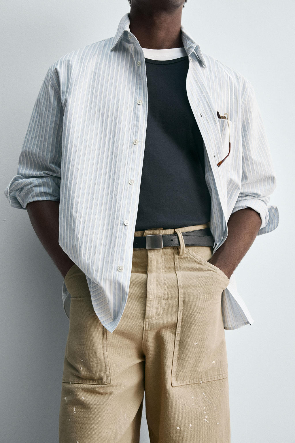 LIMITED EDITION STRIPED SHIRT - Zara фото 6