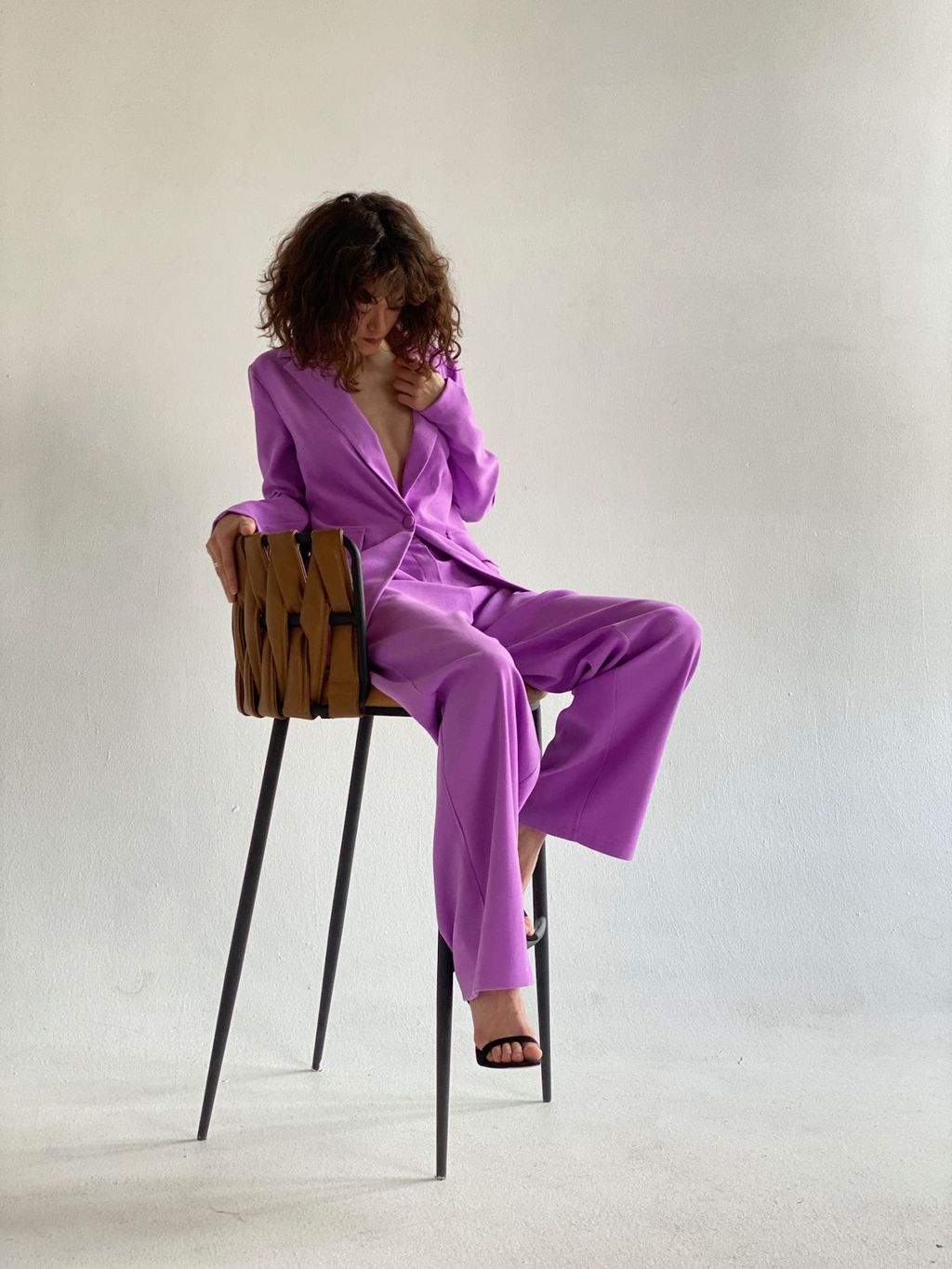 Жакет удлинённый с английским воротником - Martichelli фото 85