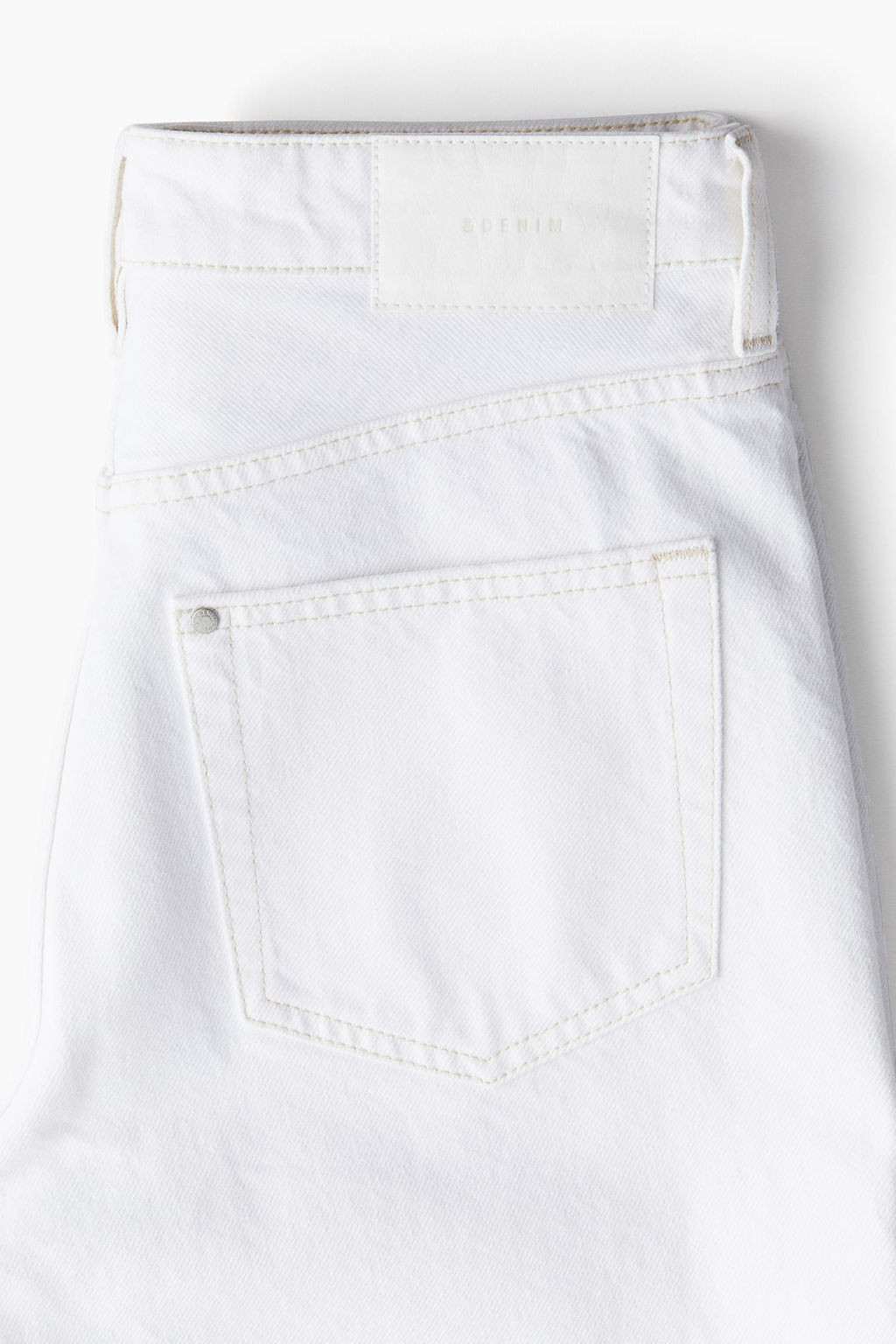 Straight High Cropped Jeans - H&m фото 7