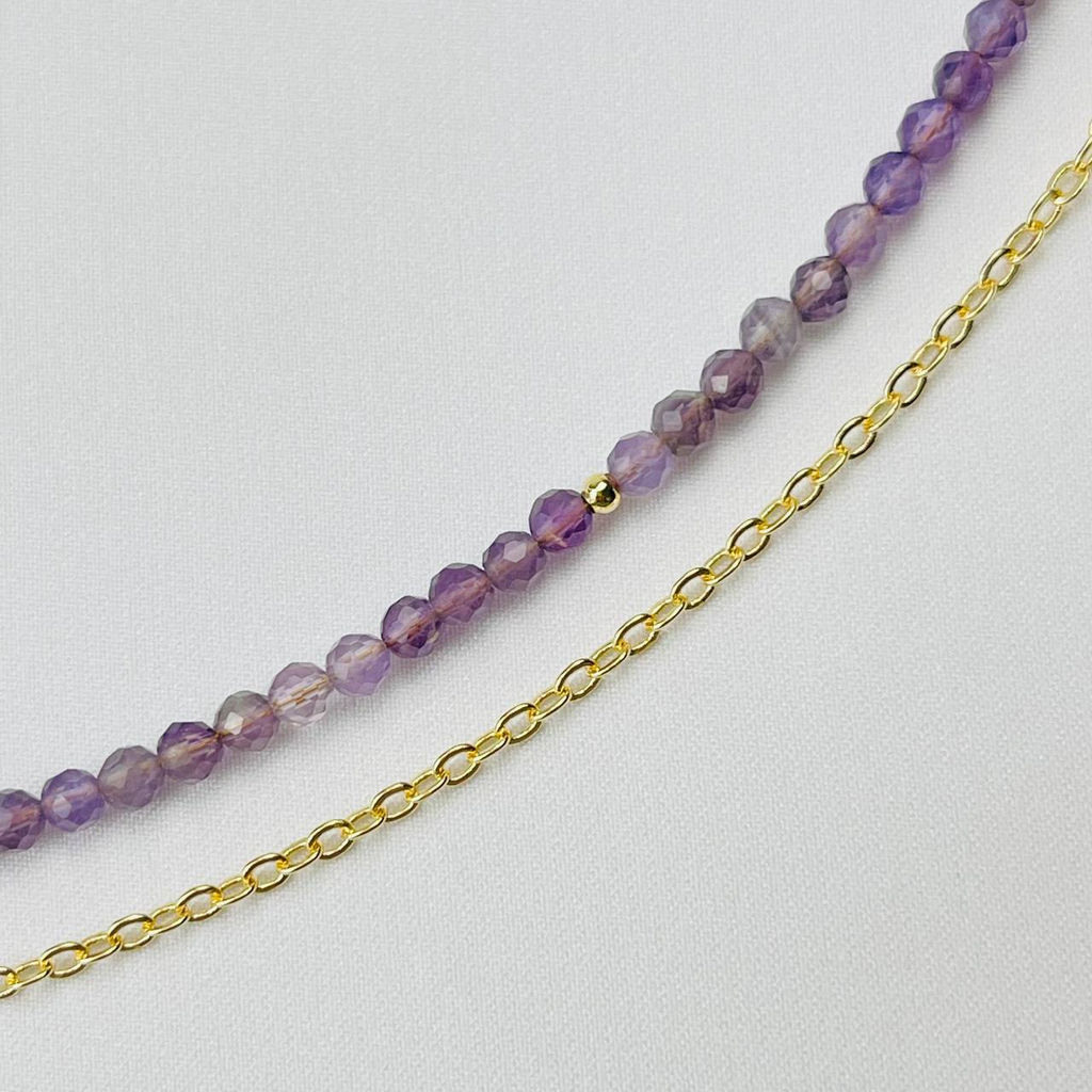 Колье из Аметиста с подвеской