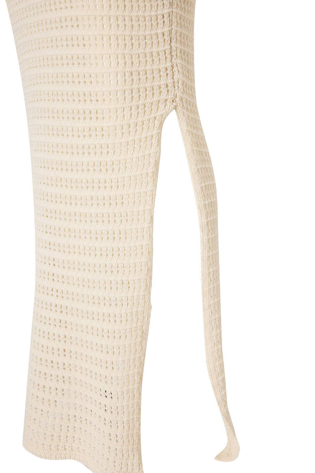 Ekru Triko Ajurlu Maxi Cut Out Detayl_ Plaj Elbisesi TBESS26LE00030 - Trendyolmilla фото 6