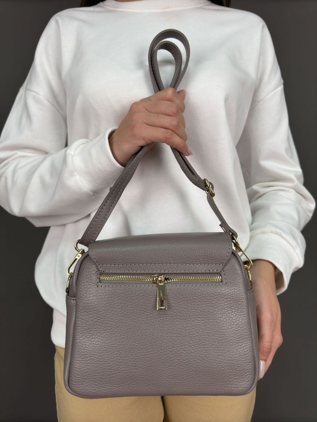 Сумка женская из телячьей кожи