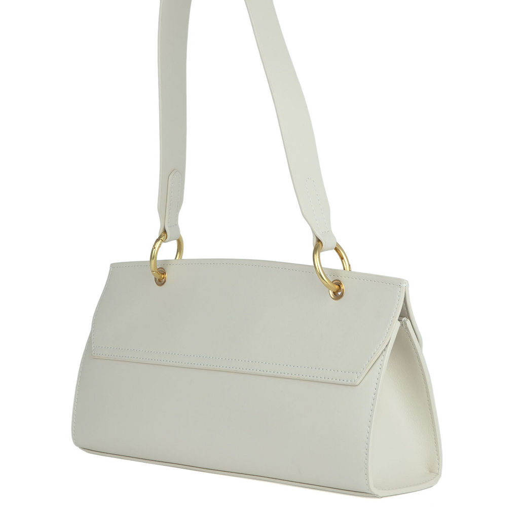 Женская кожаная сумка Багетка - Barcelo biagi фото 3