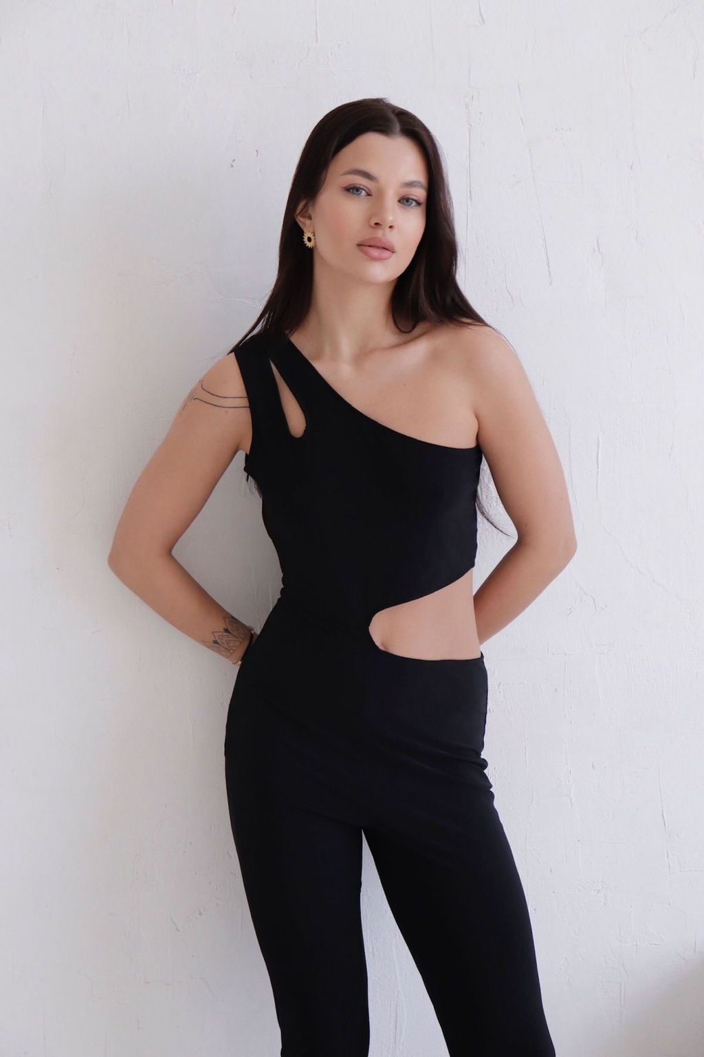 11607 Комбинезон чёрный - Martichelli фото 19