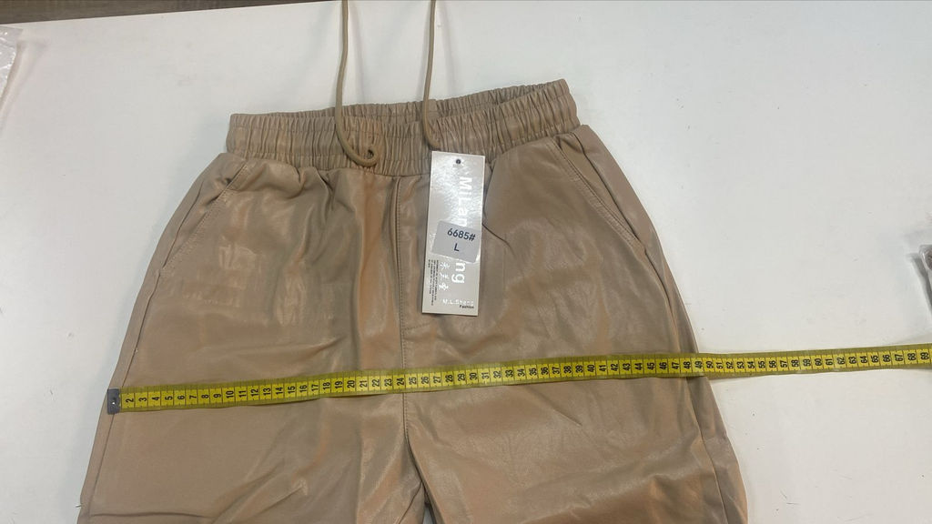 Брюки #КТ6685, бежевый - Dommod фото 14