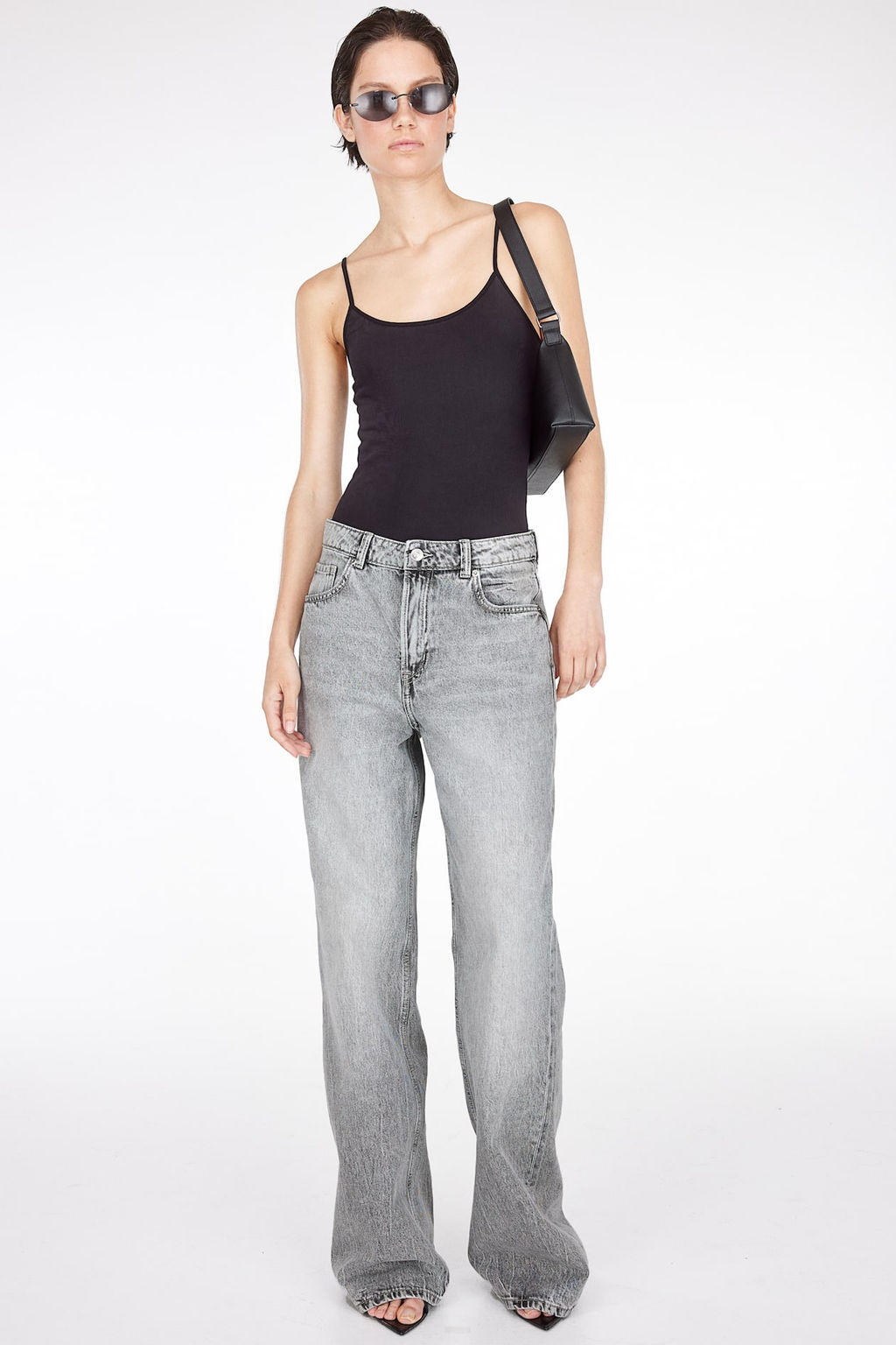 Wide High Jeans - H&m фото 12