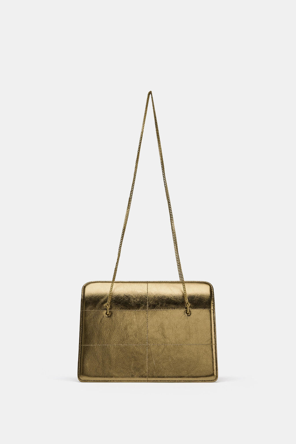 LEATHER SHOULDER BAG - Zara фото 11