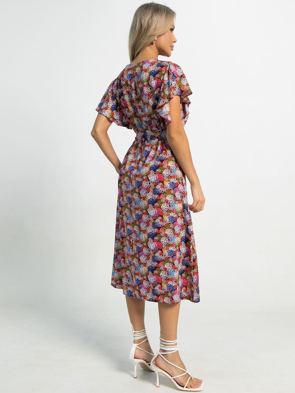 Платье Южное солнце (винное) П15722-4М - Lt collection фото 3