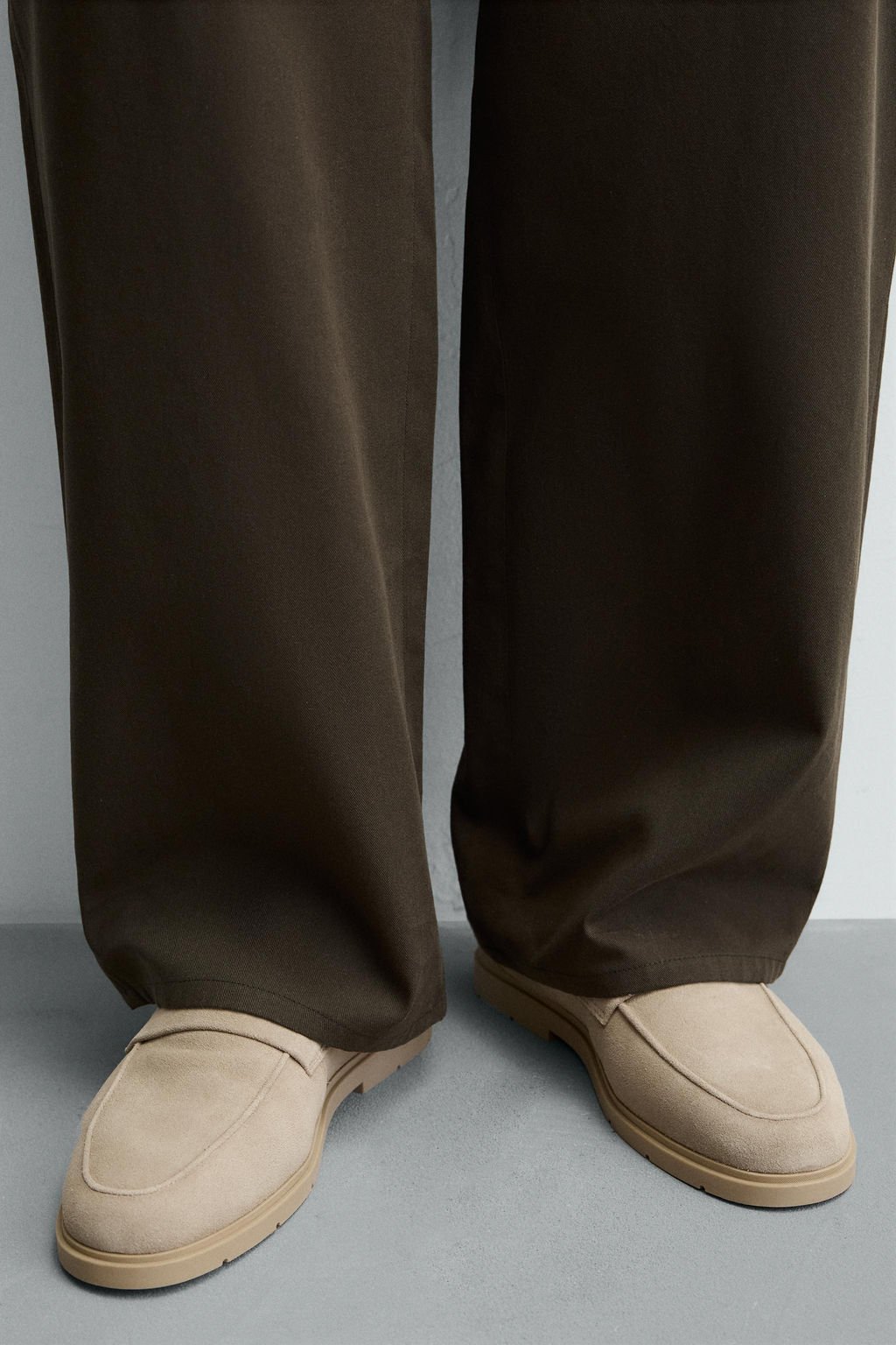 CASUAL LEATHER LOAFERS - Zara фото 10
