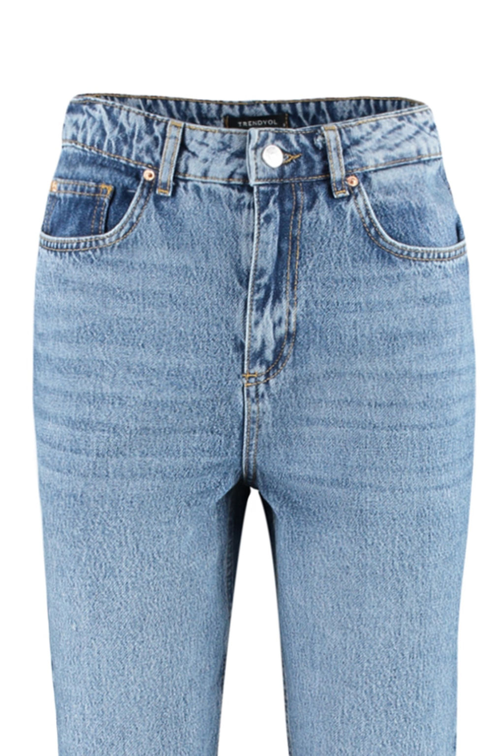 Mavi Yuksek Bel Duz Kesim Straight Jeans TWOSS23JE00089