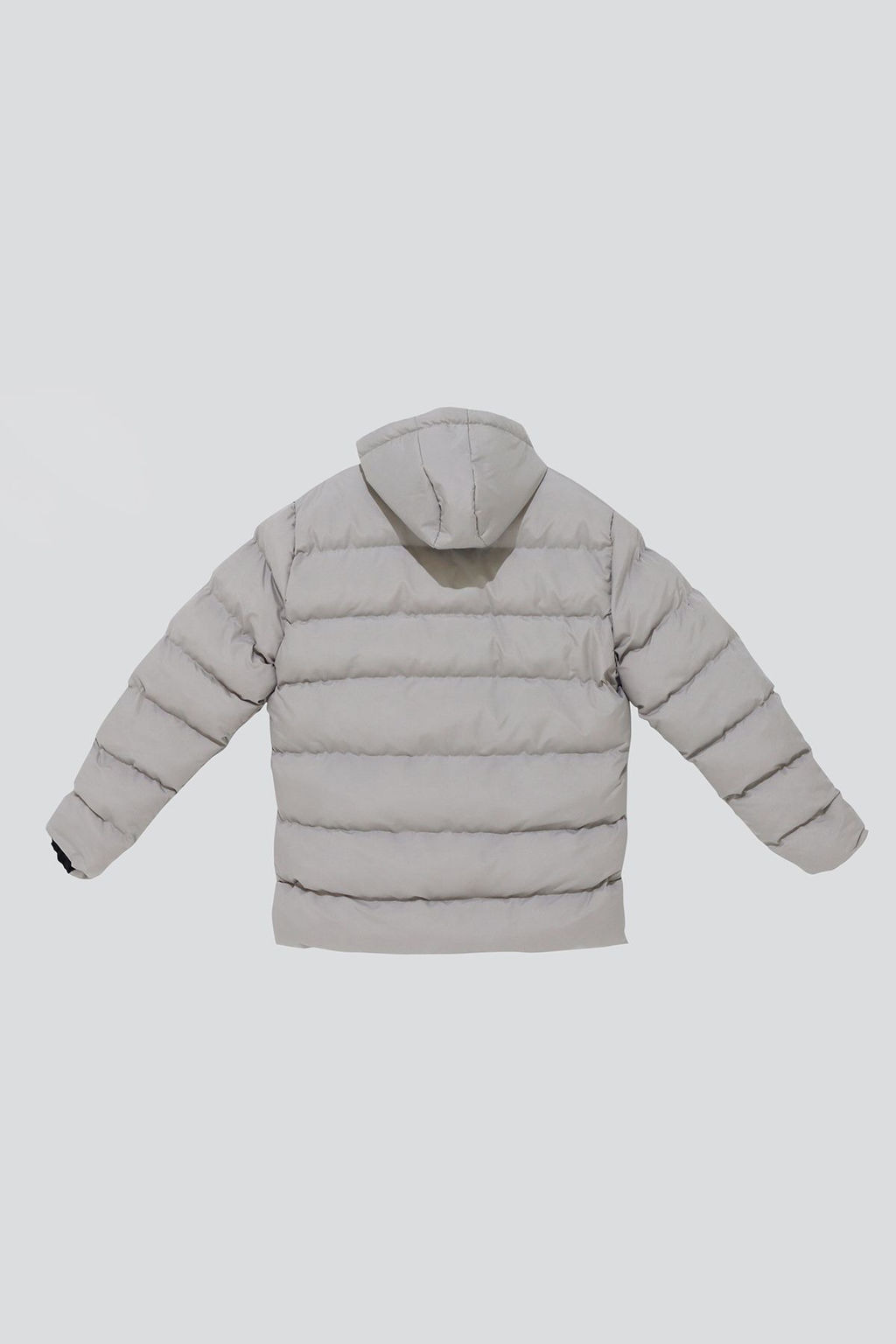 Trendyolmilla Man Gri Regular Fit Sisme Kapusonlu Suya ve Ruzgara Dayan?kl? K?sl?k Mont TMNAW25MO00041  фото 7