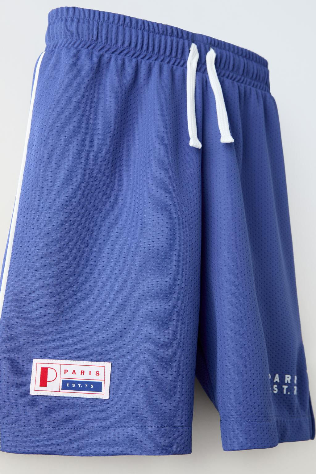 SERITLI PARIS BASKILI BERMUDA SORT - Zara фото 4