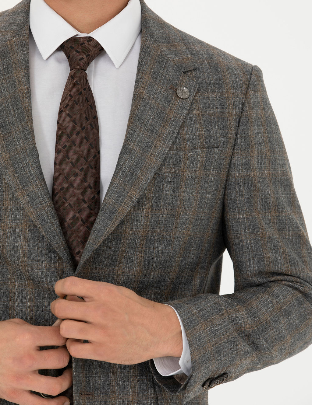 %100 Y_n F_me Slim Fit Tak_m Elbise