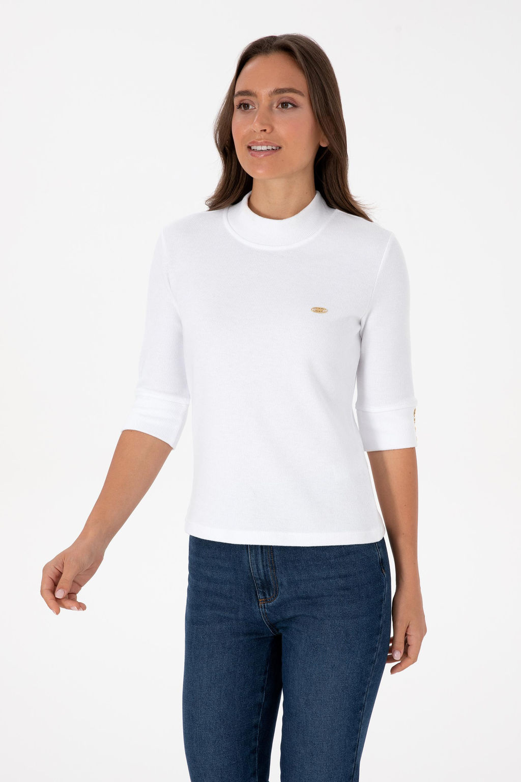 Kad_n Beyaz Sweatshirt Sepette S_rpriz _ndirim - U.s. polo assn фото 3