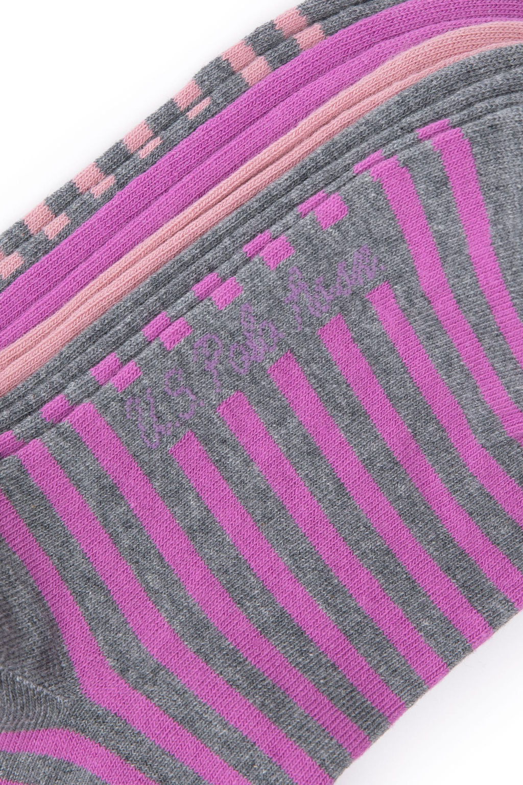 Женские серые меланжевые носки Дополнительная скидка 11% в корзине - U.s. polo assn фото 3