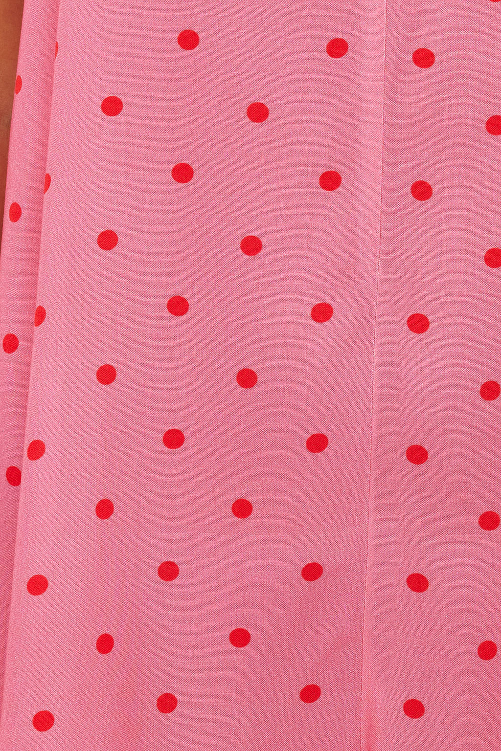 Pembe Puantiyeli F?rf?rl? Ip Ask?l? Viskon Dokuma Tulum THMSS21TU0140