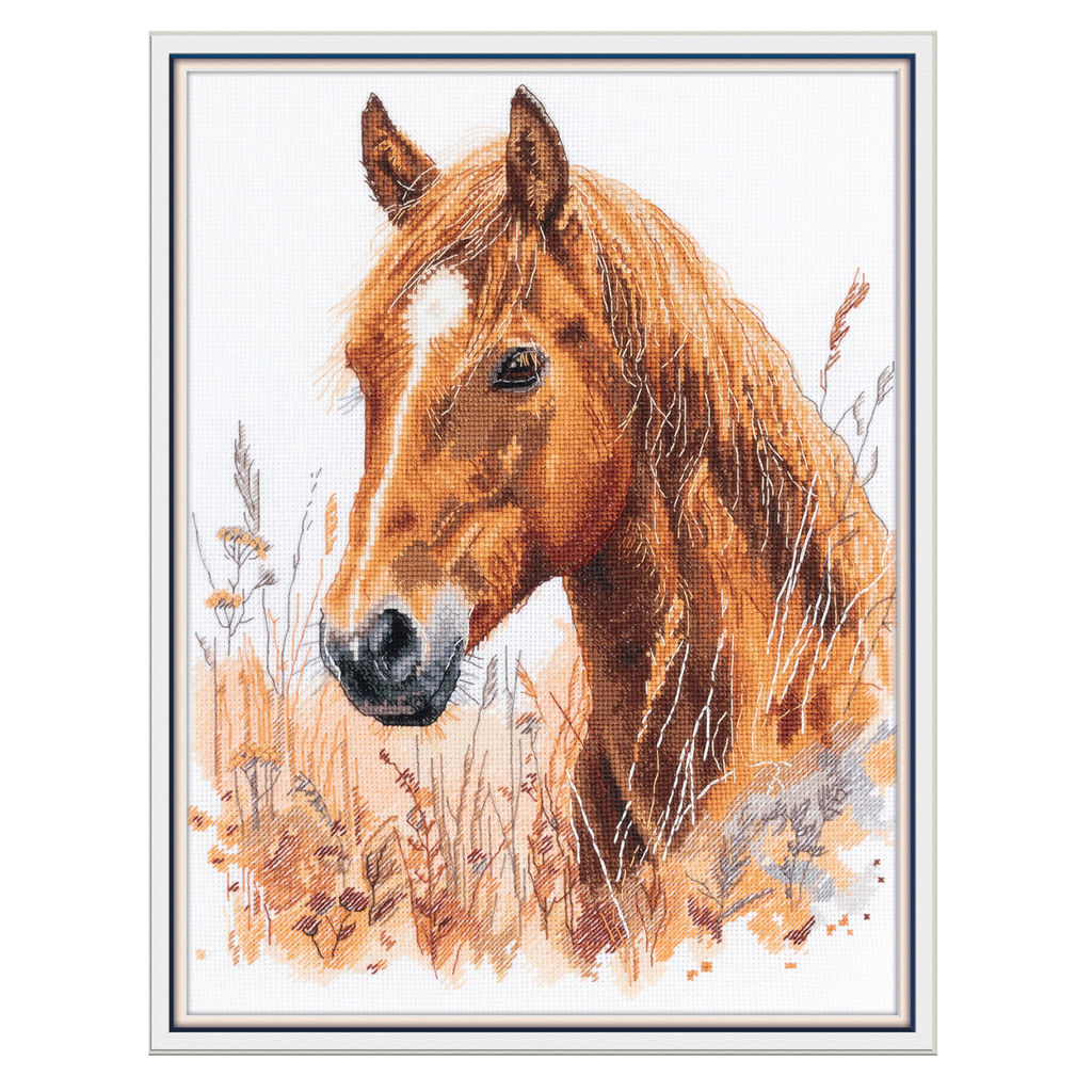 Набор для вышивания PANNA J-7528 В степи среди трав 26.5 х 33 см