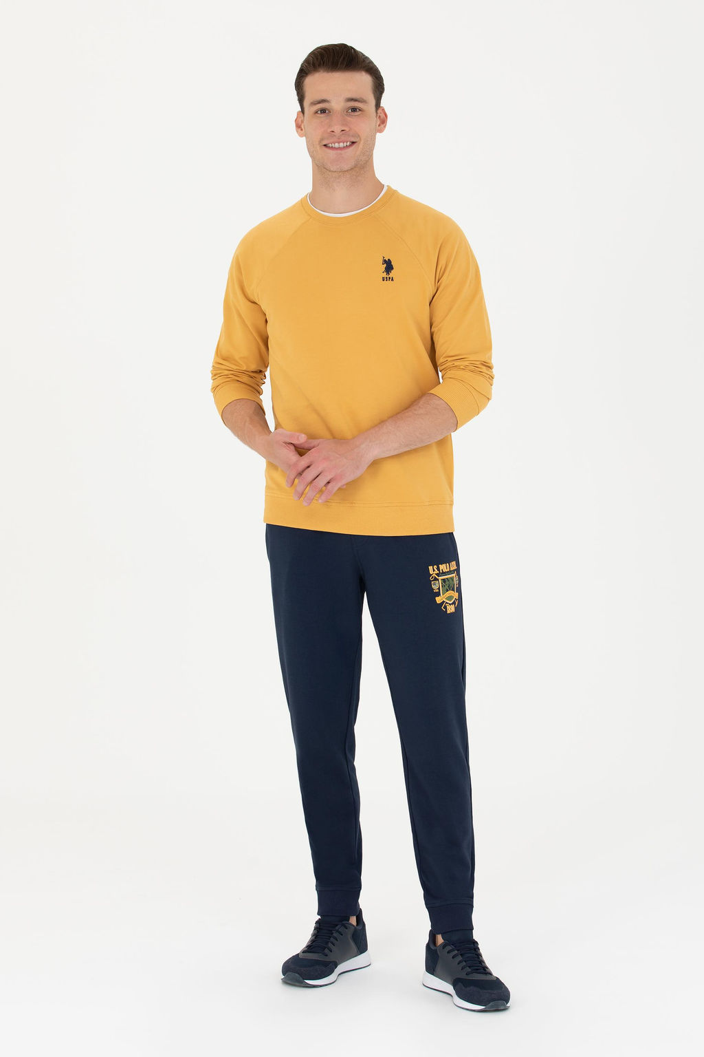Мужские темно-синие спортивные штаны - U.s. polo assn фото 7