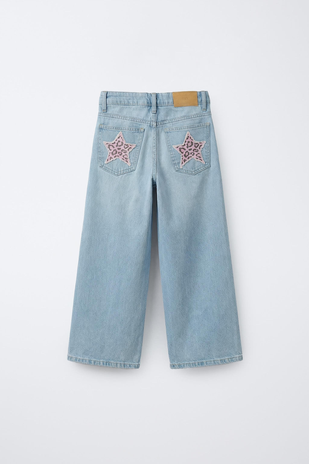 WIDE-LEG JEANS WITH ANIMAL PATCHES - Zara фото 6