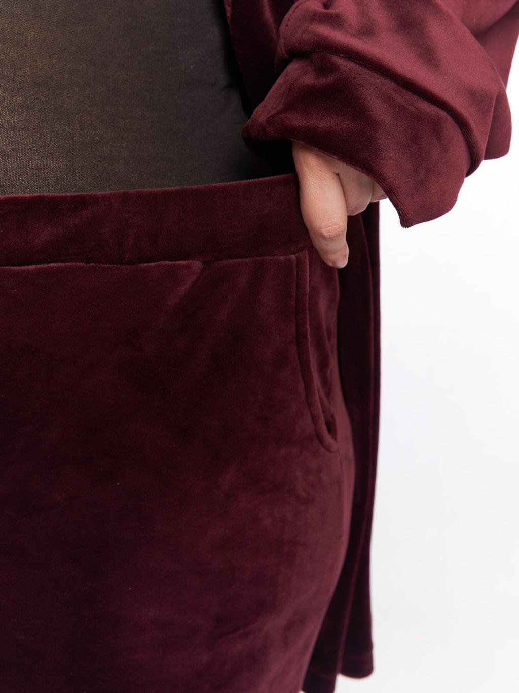 Костюм велюровый KO11311PUR55