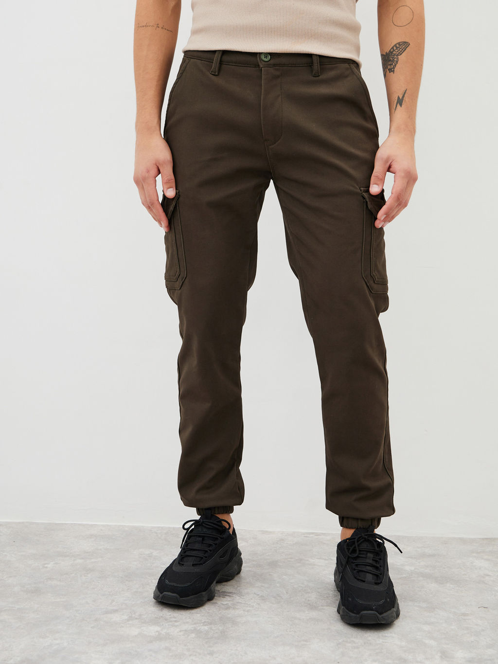 Мужские Брюки Джоггеры Утепленные - Mossmore фото 47