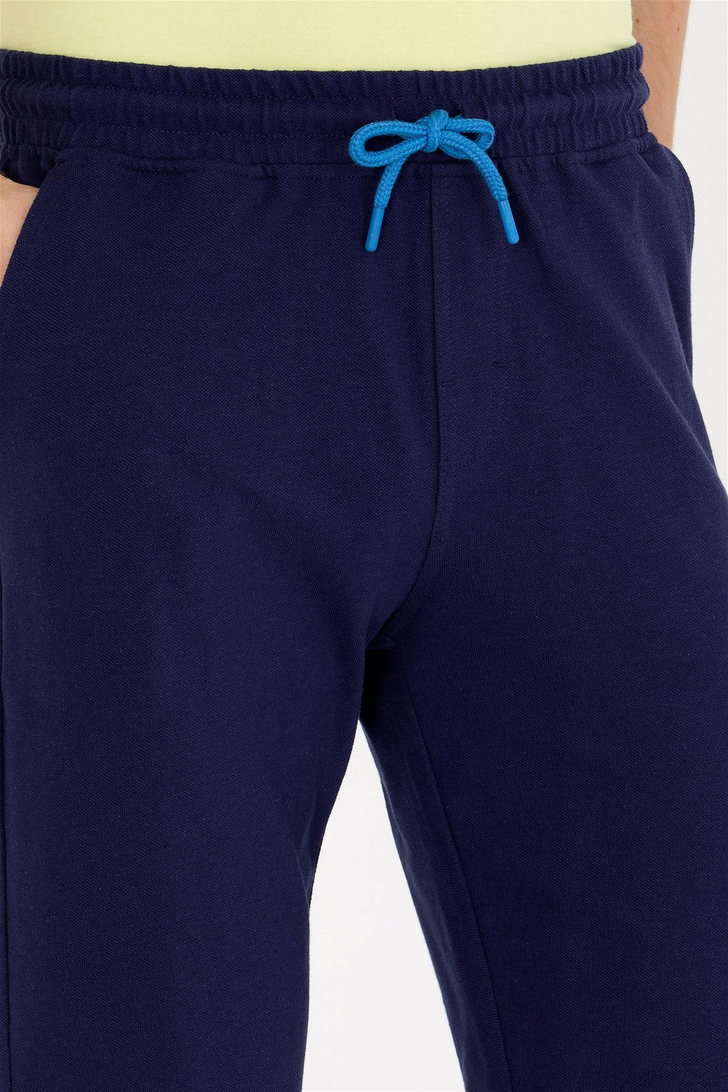 Мужские темно-синие вязаные шорты - U.s. polo assn фото 6
