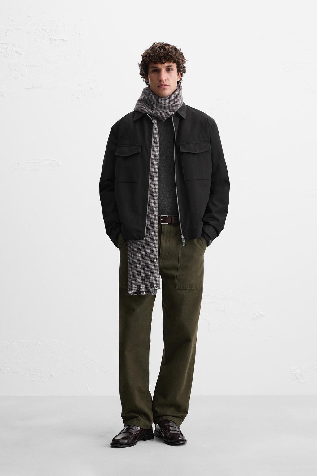 OVERSHIRT WITH POCKETS AND ZIP - Zara фото 7