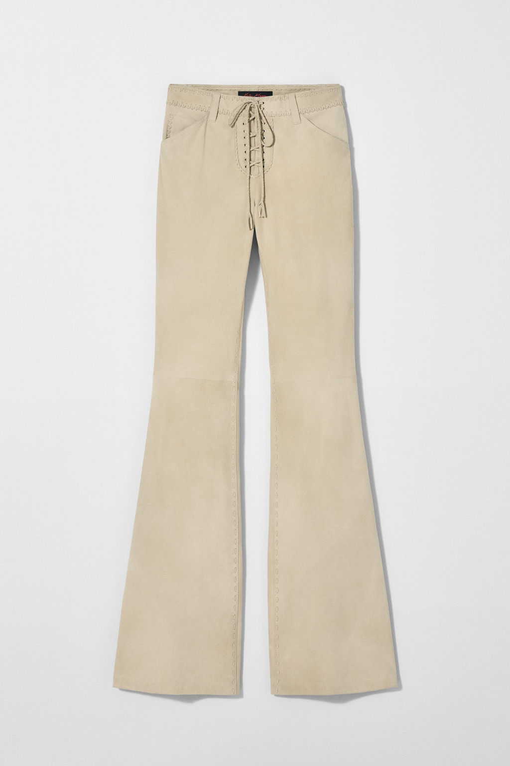 SUEDE LACE-UP TROUSERS KATE MOSS X ZARA  фото 2