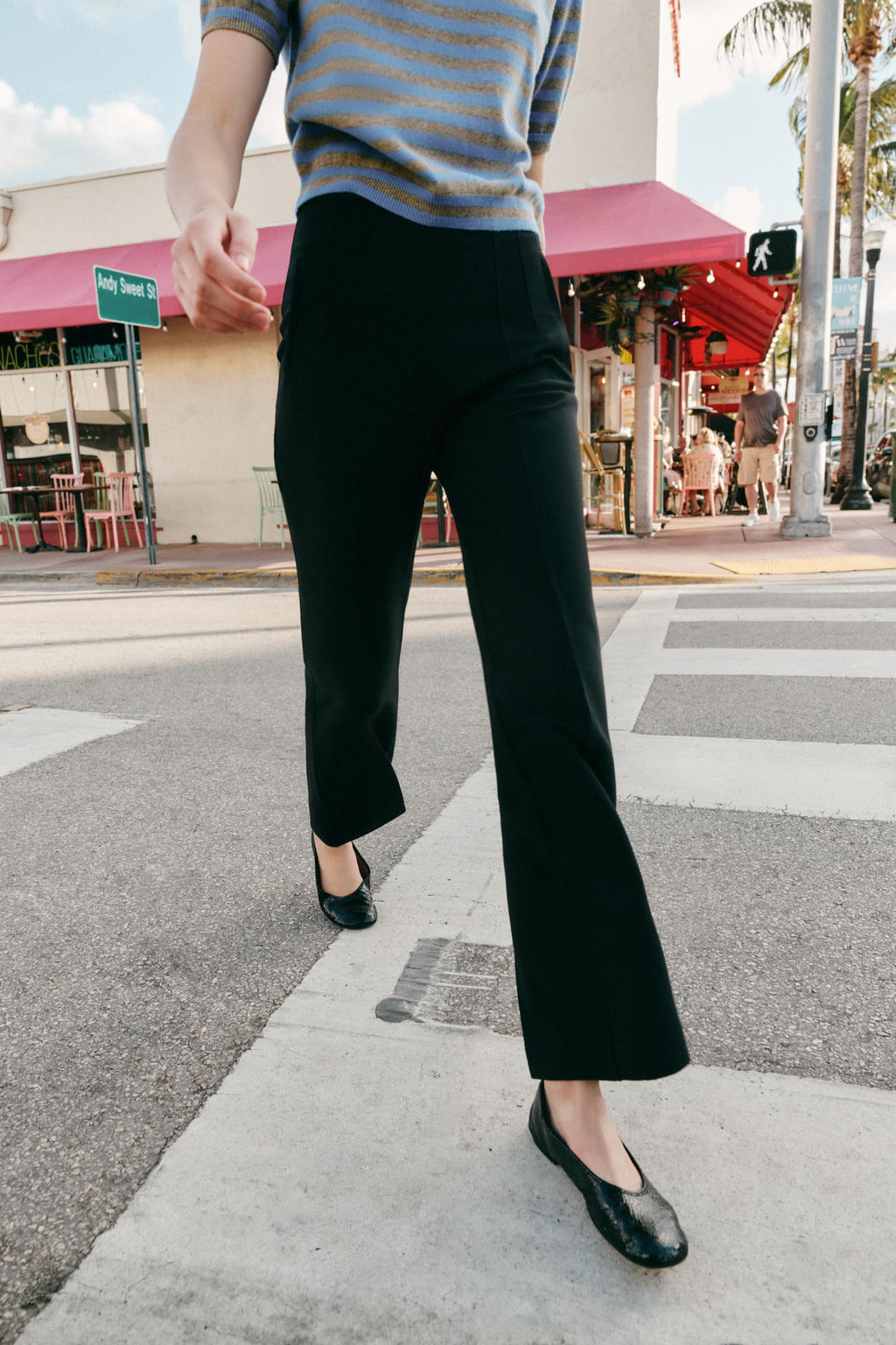 HIGH-WAIST TROUSERS - Zara фото 2