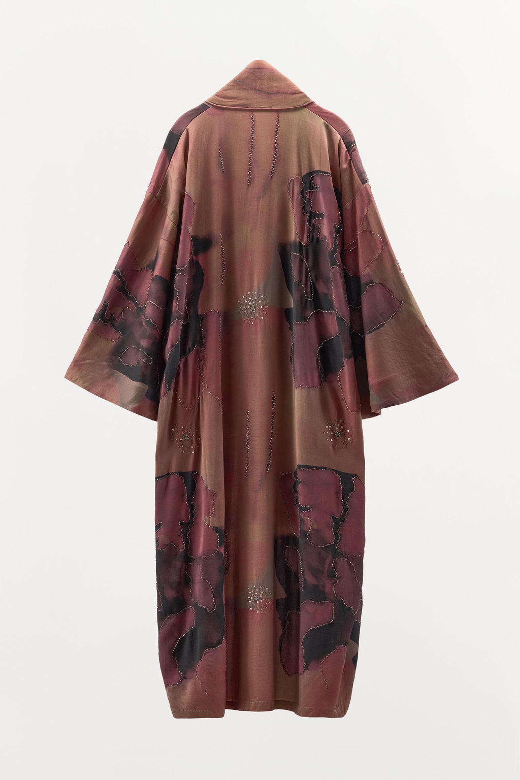 LIMITED EDITION BEADED PRINTED KIMONO - Zara фото 5