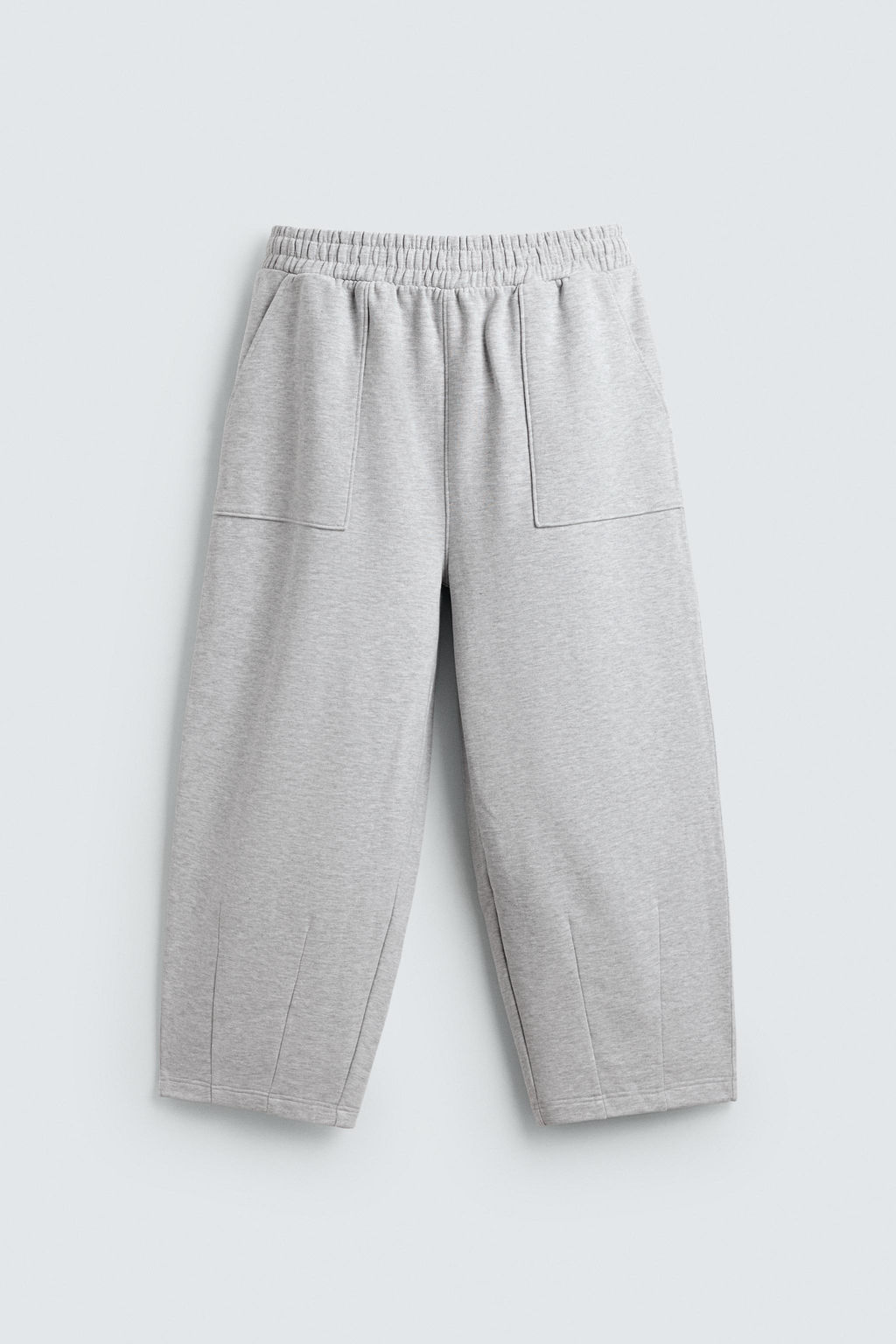 PANTAL?N JOGGER BALLOON FIT PARCHE / Gris vigor? - Zara фото 6