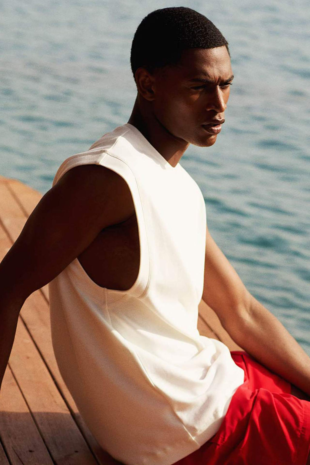 Boxy Fit Bask?l? Bisiklet Yaka Atlet - Defacto фото 5