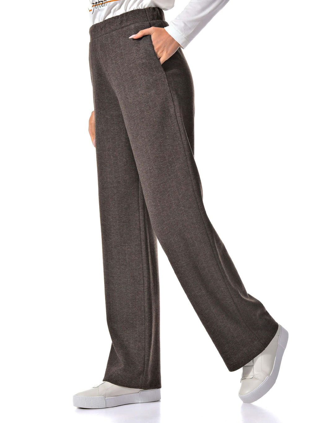 в составе шерсть брюки утепленные - А+б коллекция фото 33