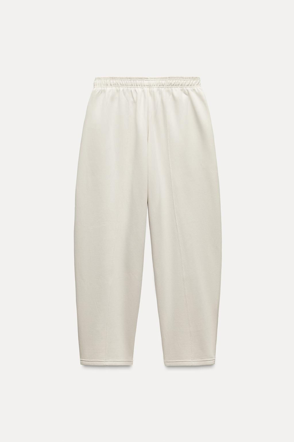 STRAIGHT-LEG PLUSH TROUSERS - Zara фото 41
