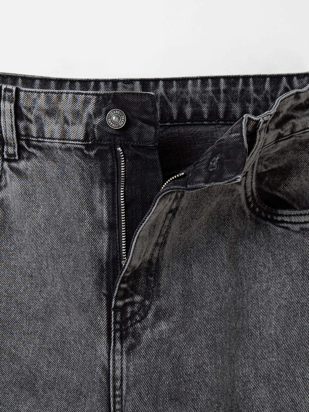 Джинсы Wide fit "Темно-серые" женские