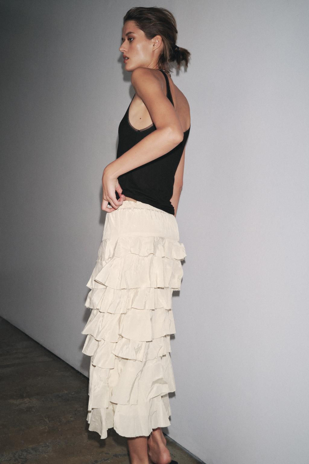 TULLE COMBINATION T-SHIRT - Zara фото 5
