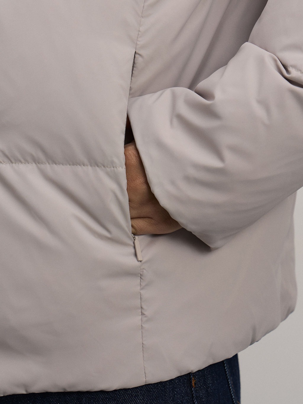 Куртка стеганая с капюшоном / Zarina  фото 7