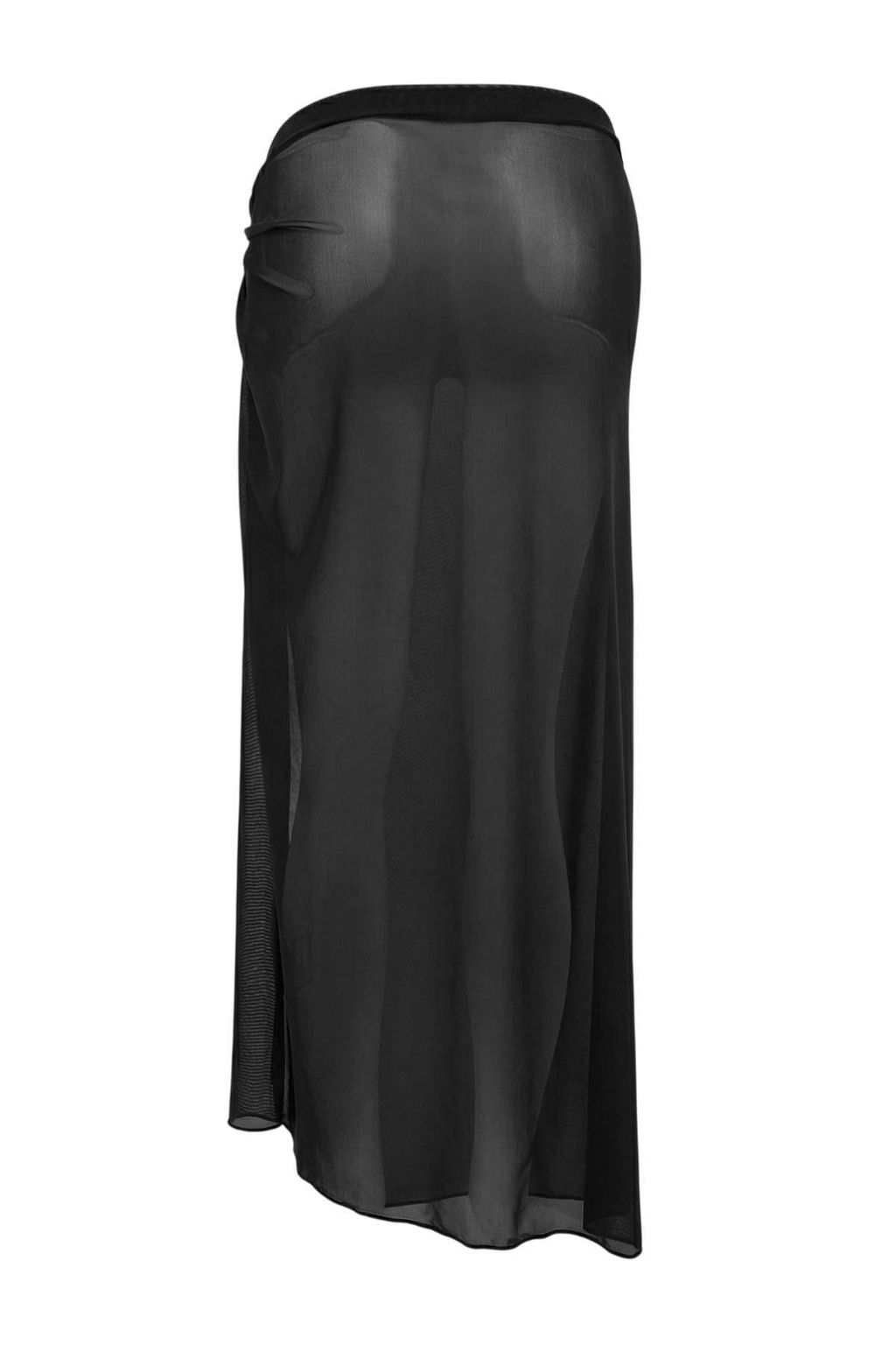 Siyah Orme Maxi Mesh Plaj Pareo TBESS26PR00006 - Trendyolmilla фото 2