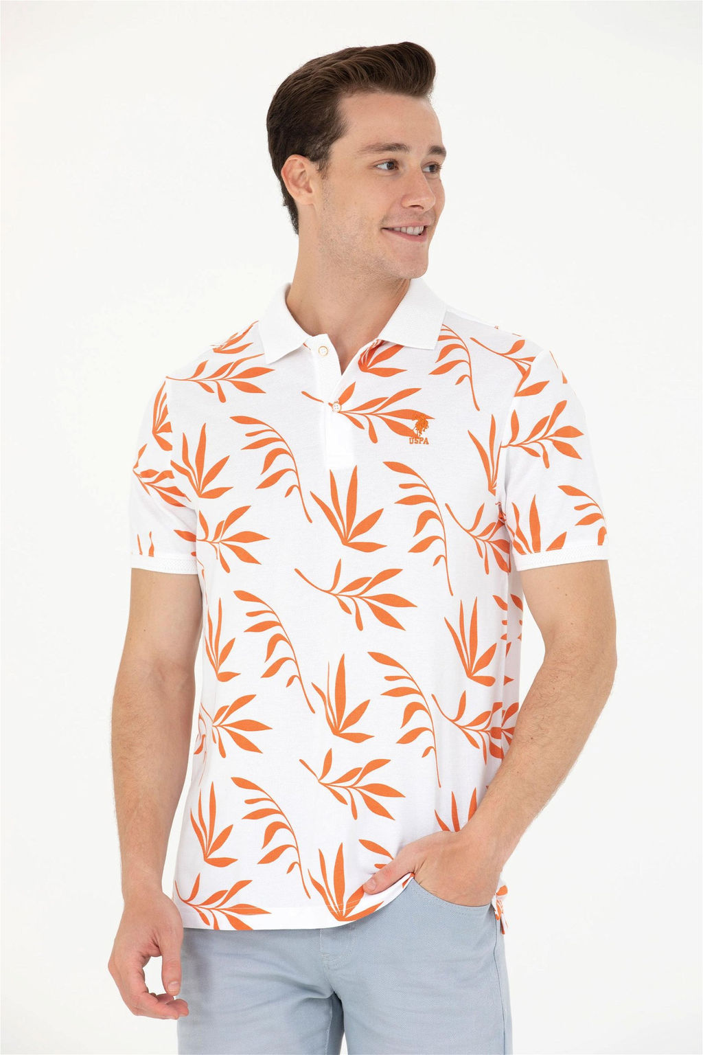 Мужская футболка с плиткой - U.s. polo assn фото 8