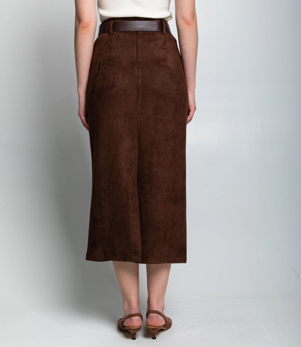 Юбка #КТ335 (1), шоколадный - Dommod фото 4