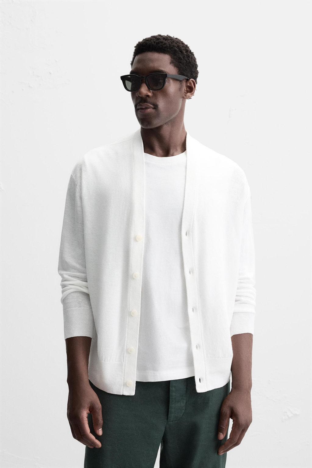 100% HEMP CARDIGAN - Zara фото 4